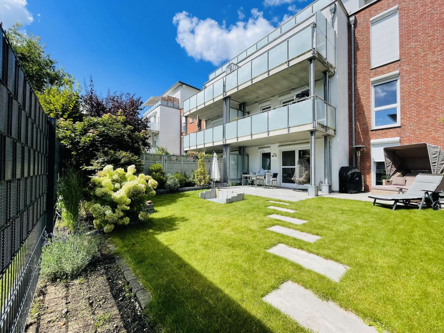 Ansicht Garten