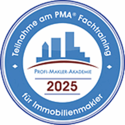 Emblem 2025 – PMA® Fachtraining für Immobilienmakler (klein) 1 Emblem 2025 - PMA® Fachtraining für Immobilienmakler (klein) 1